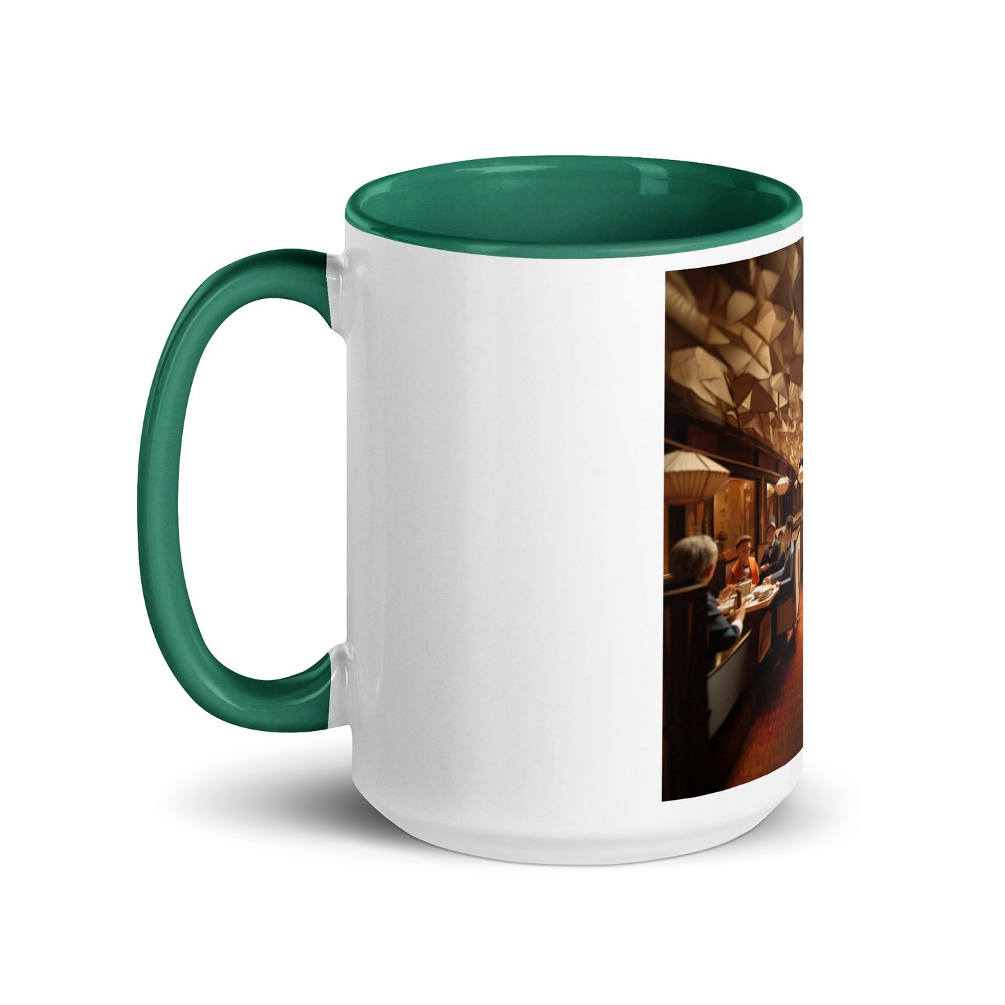 Oriient Express Series Print #2 Mug with Color Inside