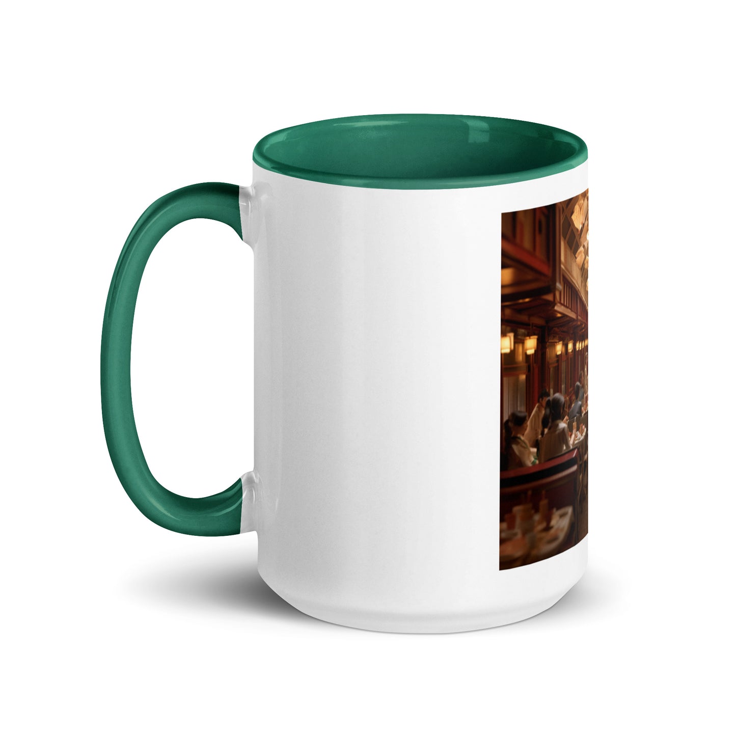 Orient Express Series Print #8 Mug with Color Inside