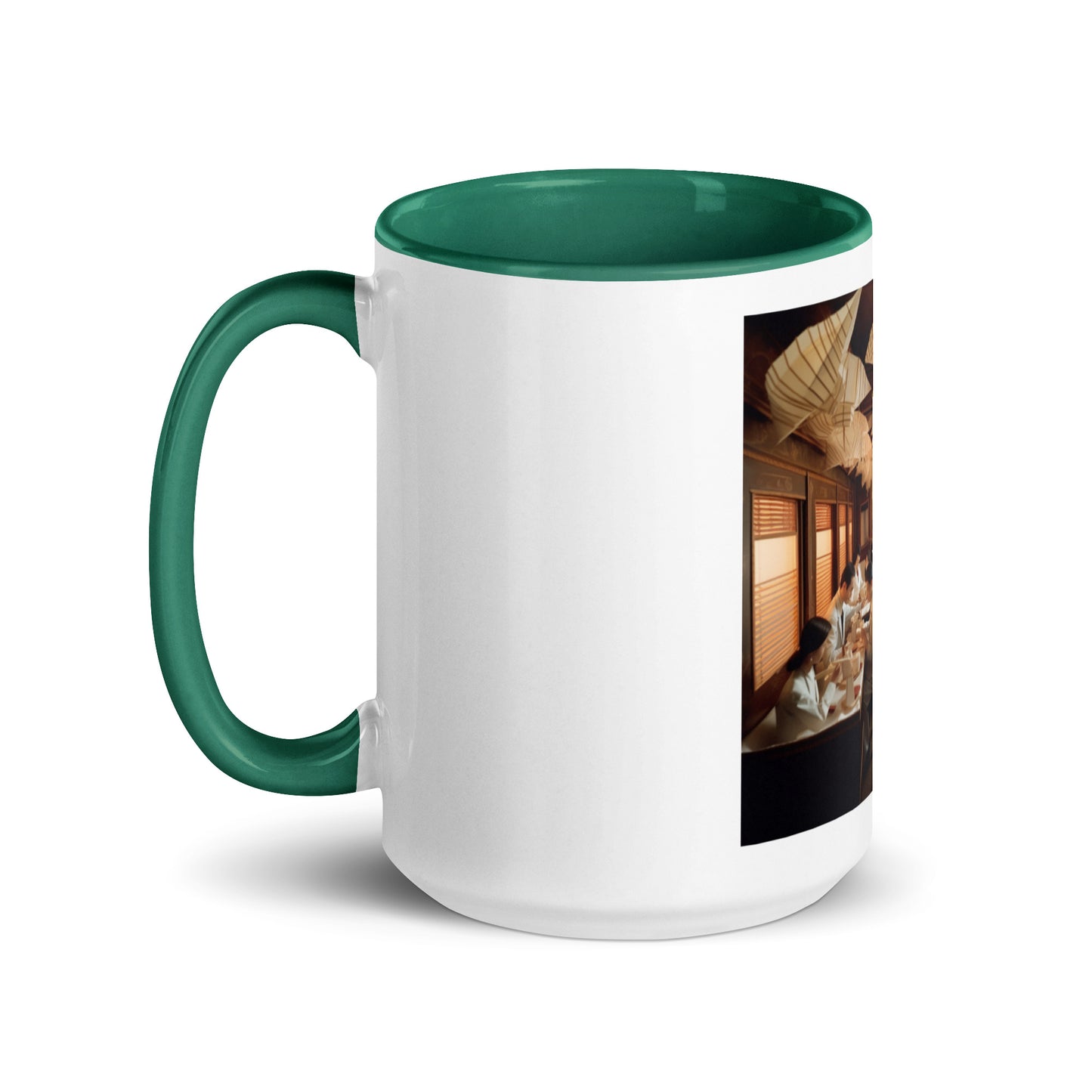 Orient Express Series Print #4 Mug with Color Inside