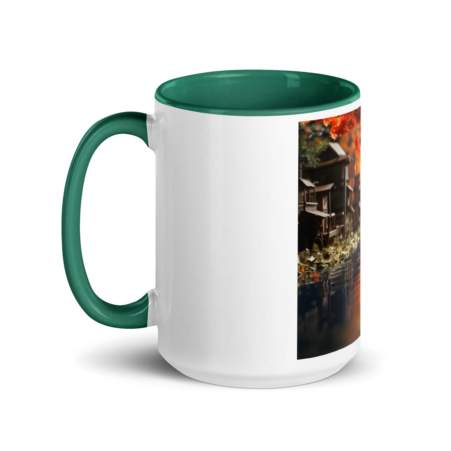 Born On A Bayou Print #8 Mug with Color Inside