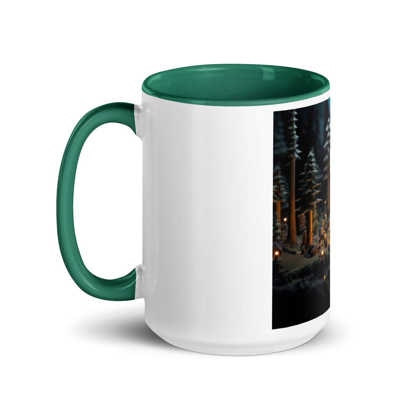 Under The Starry Skies Series Print #3 Mug with Color Inside