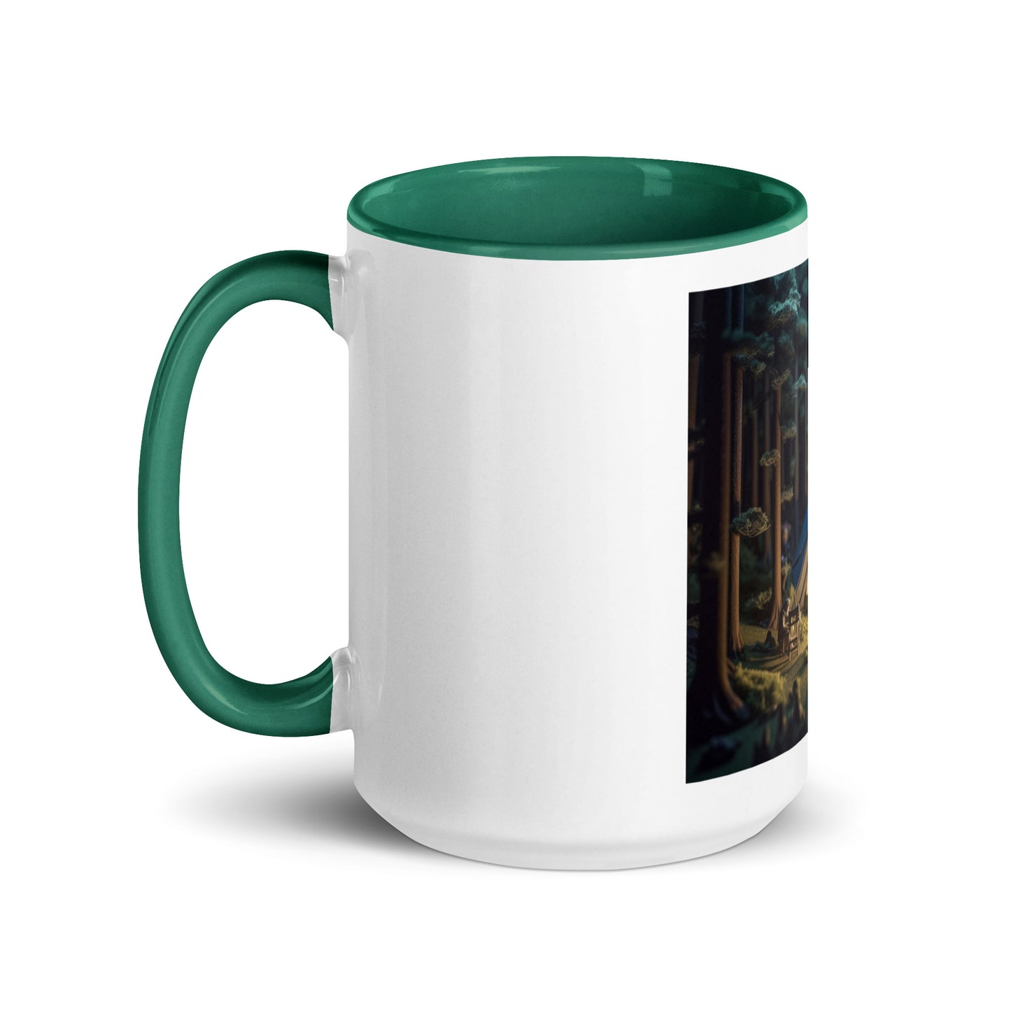 Under The Starry Skies Series Print #6 Mug with Color Inside