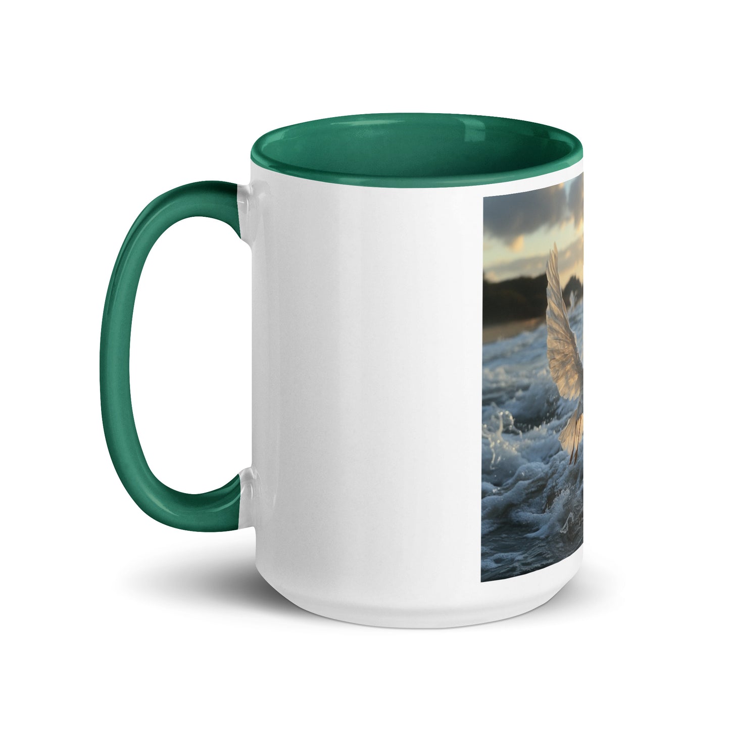 By The Seaside Series Print #10 - Mug with Color Inside