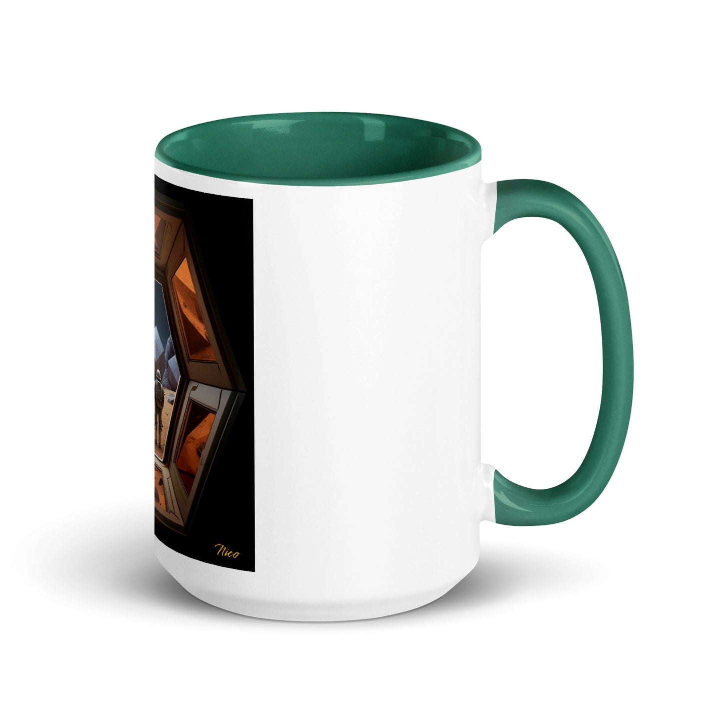 Elons' Dream Series Print #6 Mug with Color Inside