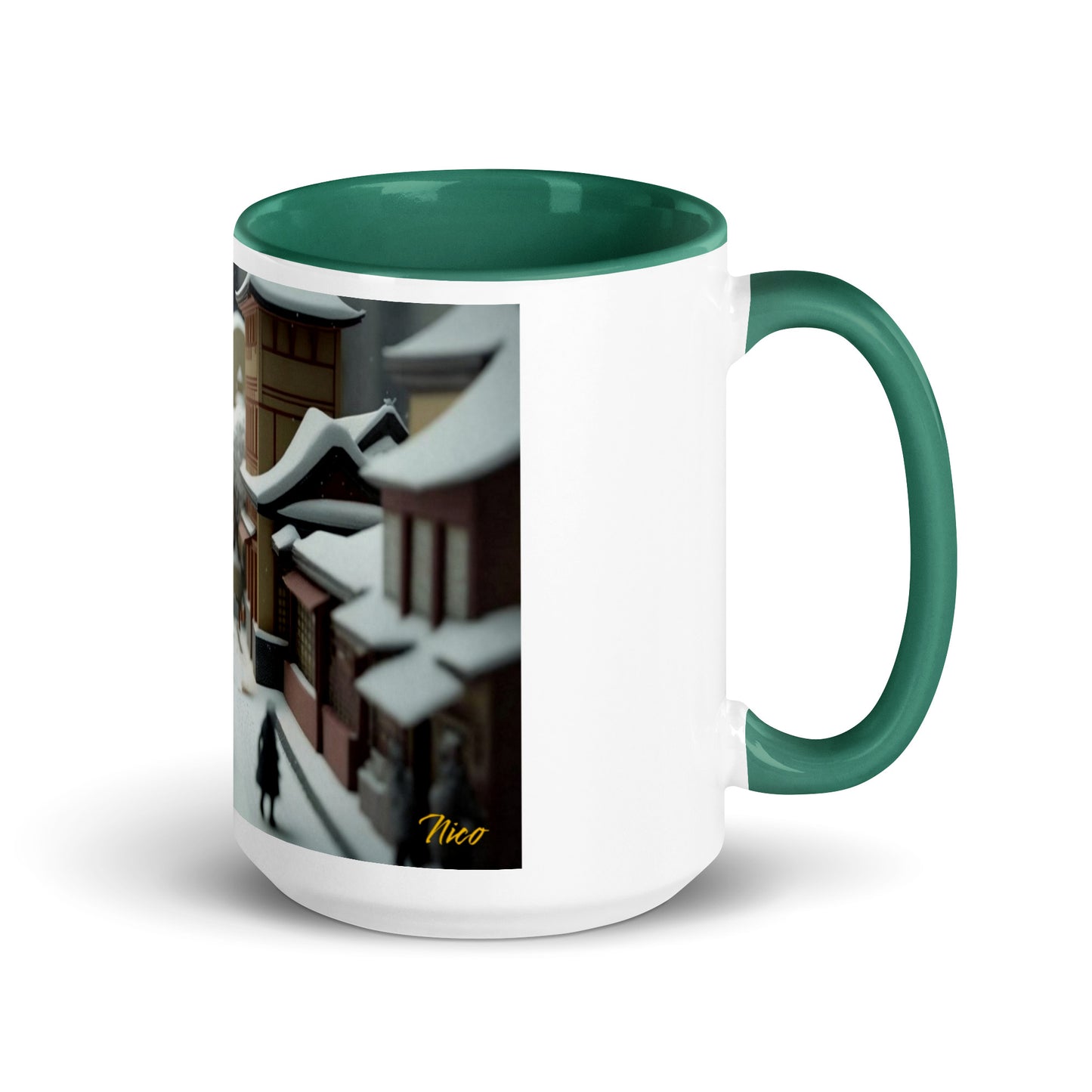 I Wish It Would Snow Series Print #9 - Mug with Color Inside