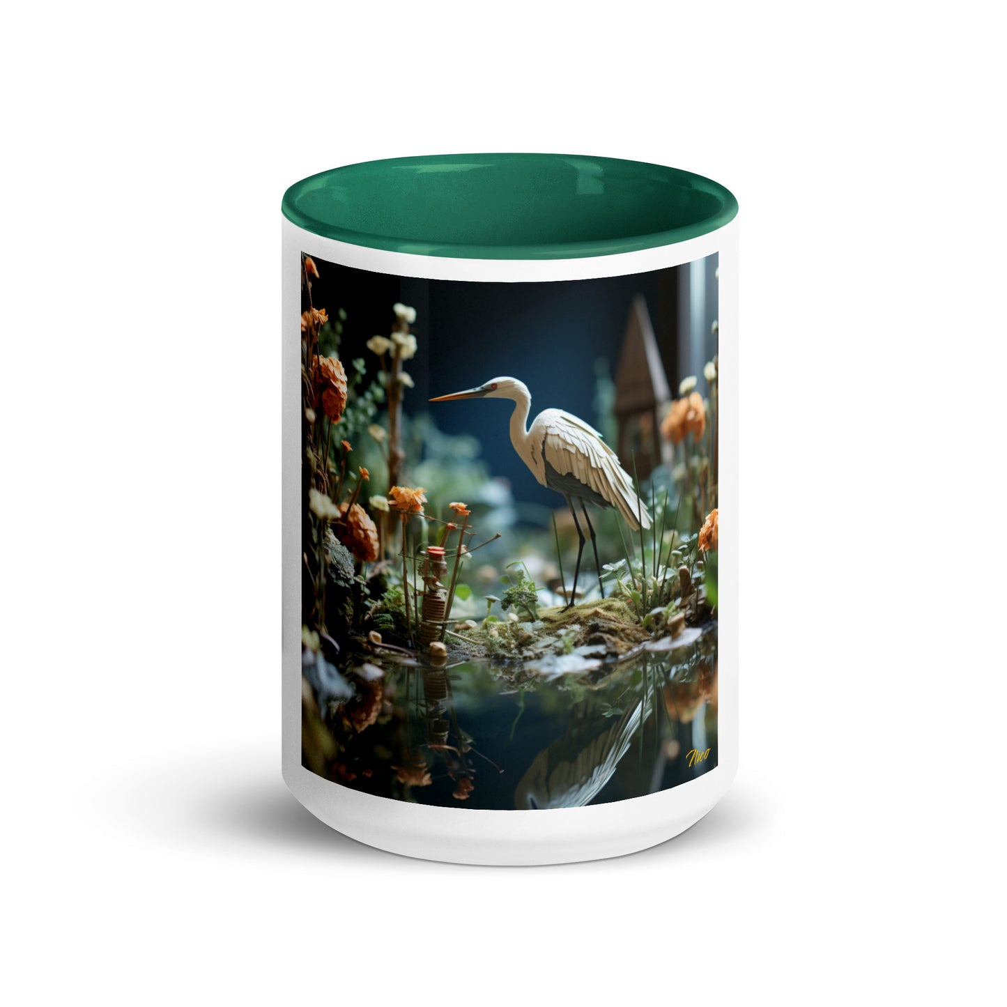 Born On A Bayou Series Print #1 - Mug with Color Inside