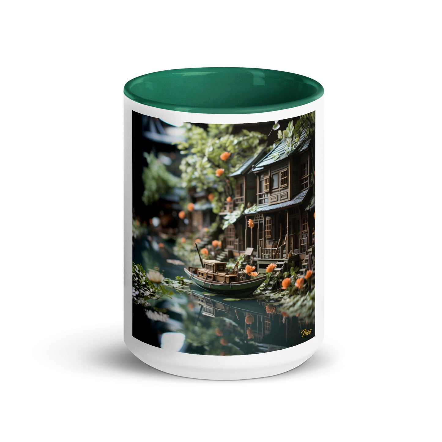 Born On A Bayou Series Print #9 - Mug with Color Inside