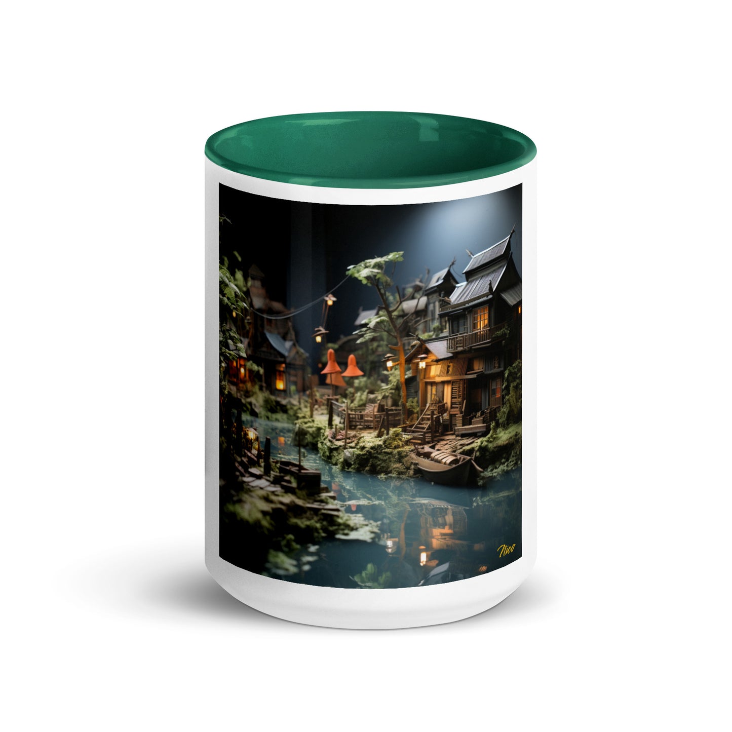 Born On A Bayou Series Print #6 - Mug with Color Inside