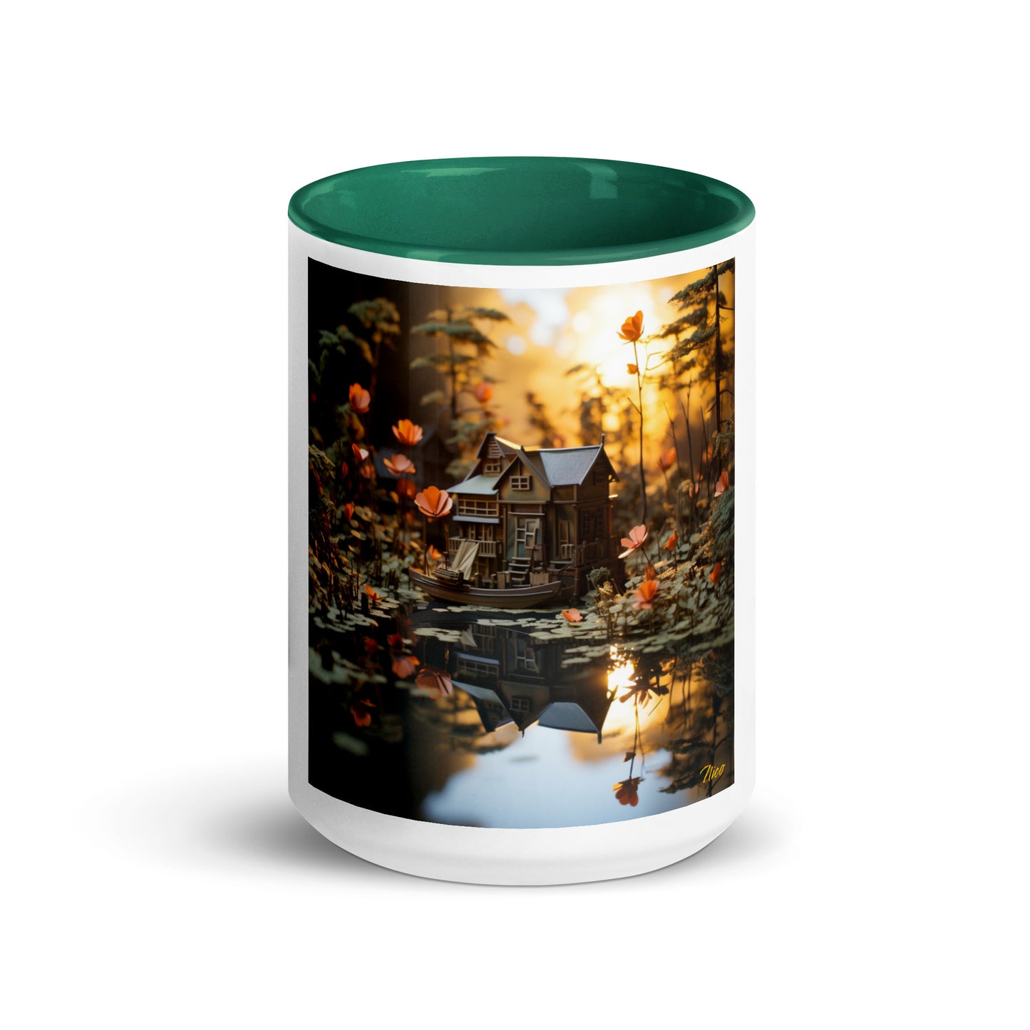 Born On A Bayou Series Print #7 - Mug with Color Inside