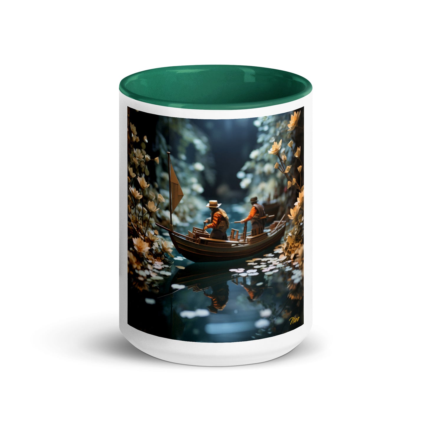 Born On A Bayou Series Print #10 - Mug with Color Inside