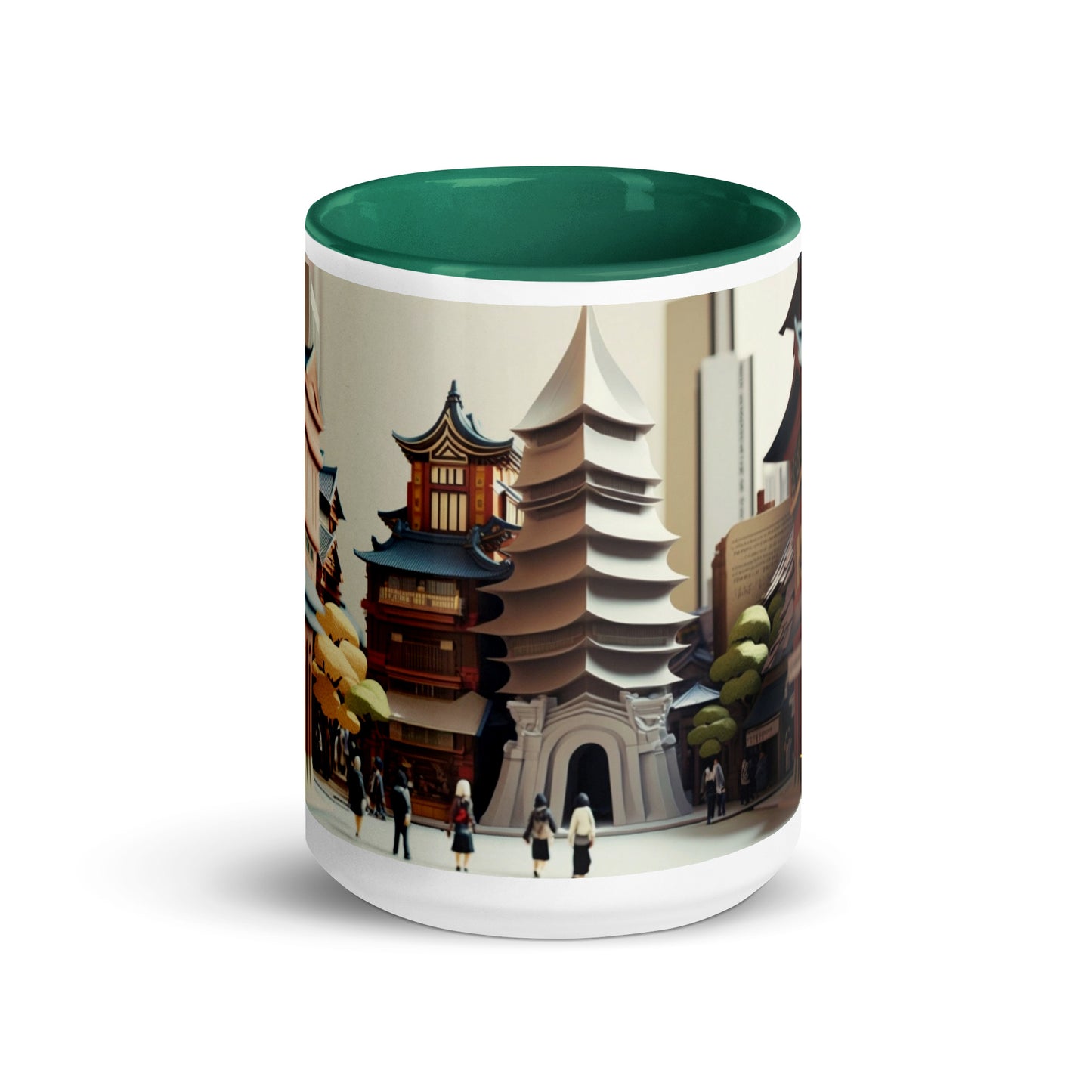 Via The Metropolis Series Print #6 - Mug with Color Inside