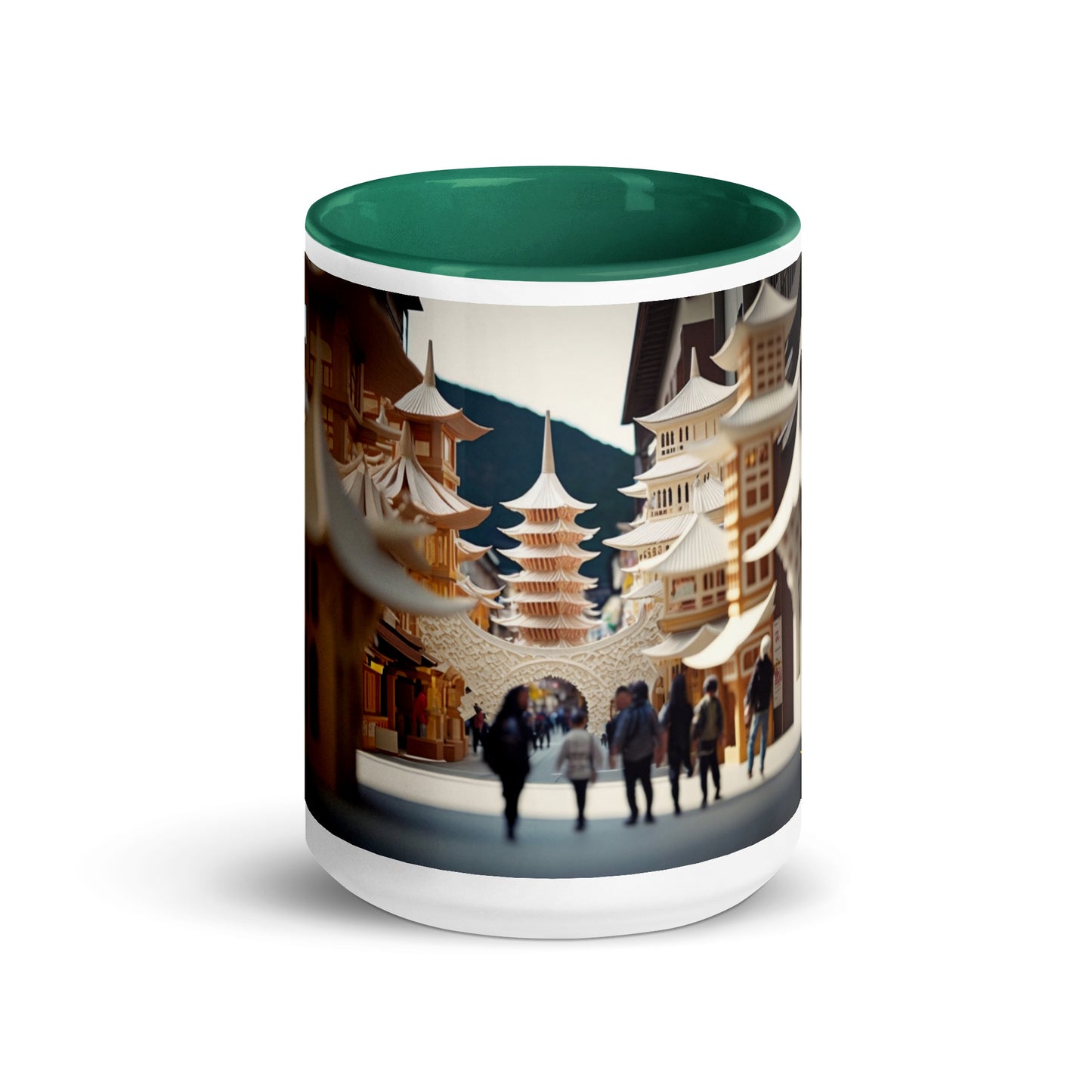 Via The Metropolis Series Print #5 - Mug with Color Inside