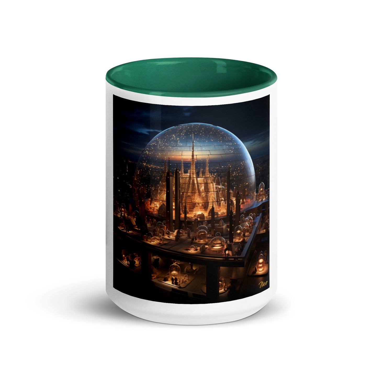 Elons' Dream Series Print #10 - Mug with Color Inside