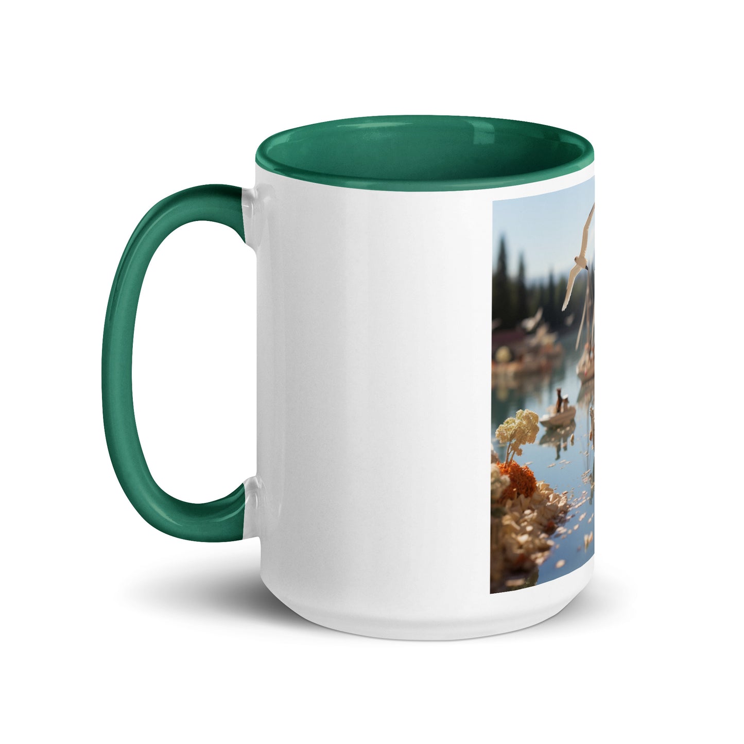 On The Docks By The Bay Series Print #6 - Mug with Color Inside