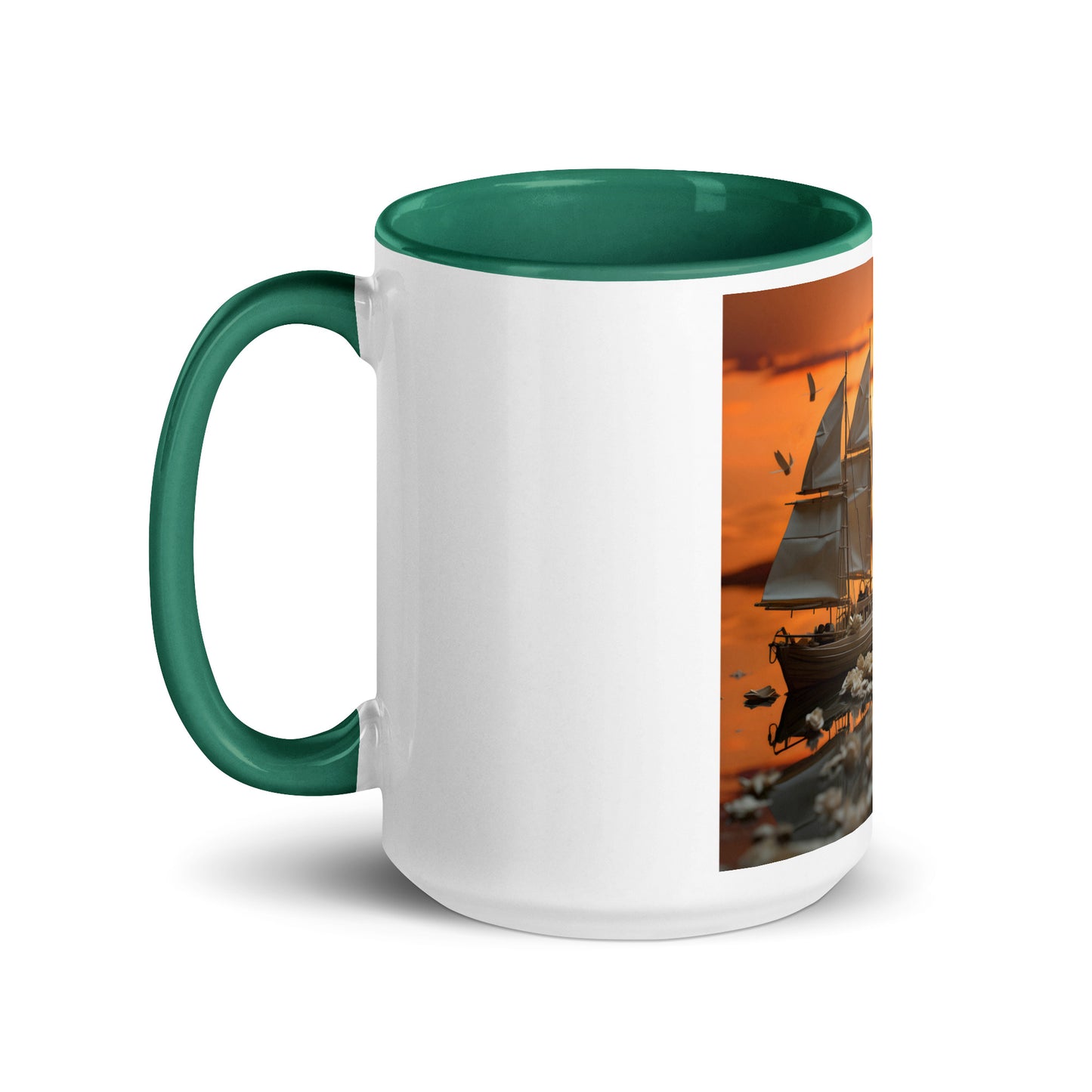 Into The Sunset Series Print #9 - Mug with Color Inside