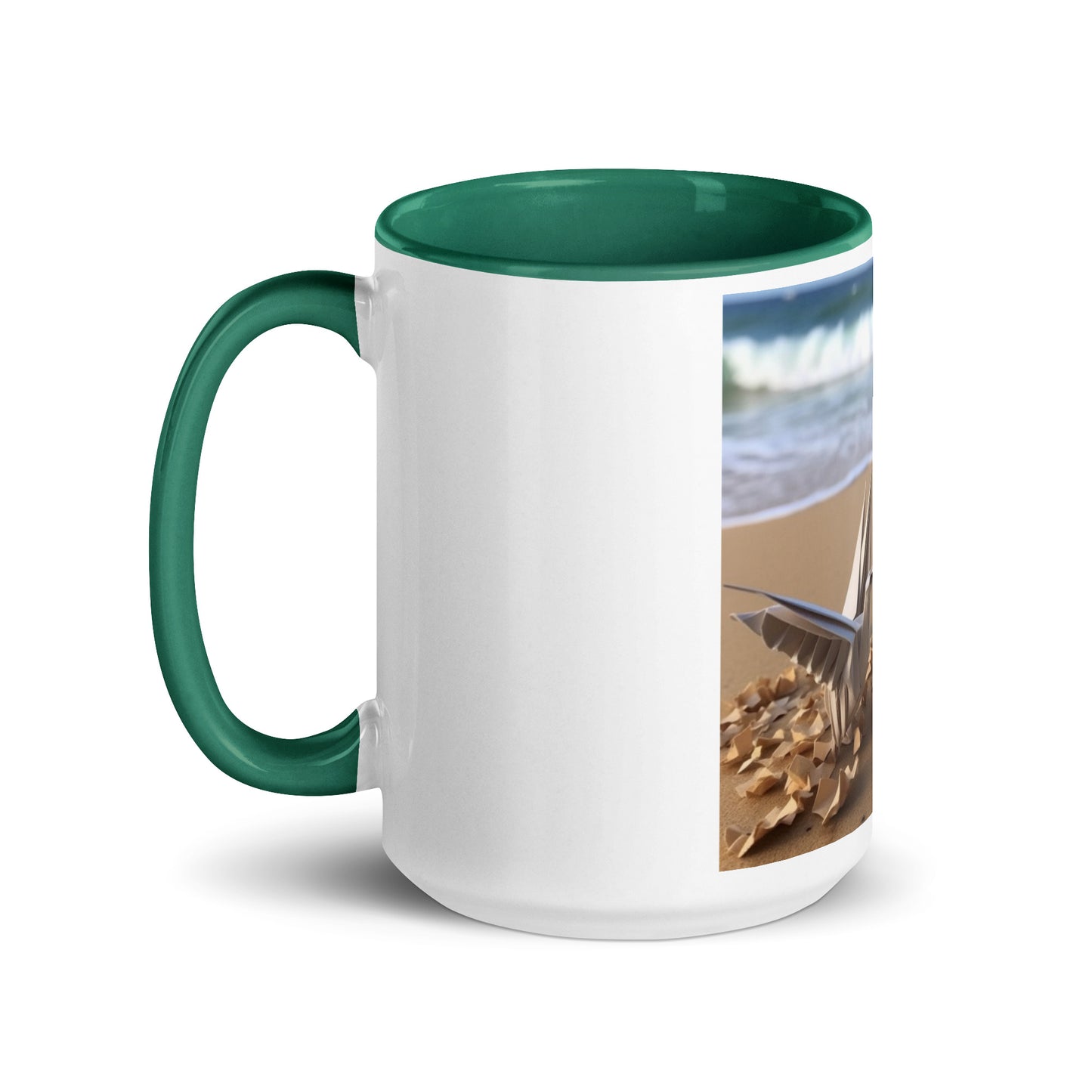 By The Seaside Series Print #1 - Mug with Color Inside