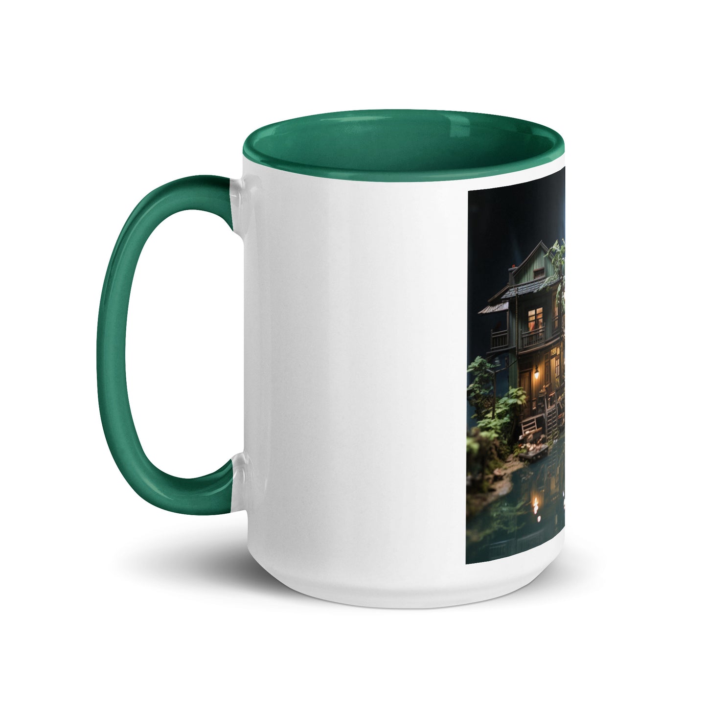 Born On A Bayou Series Print #3 - Mug with Color Inside