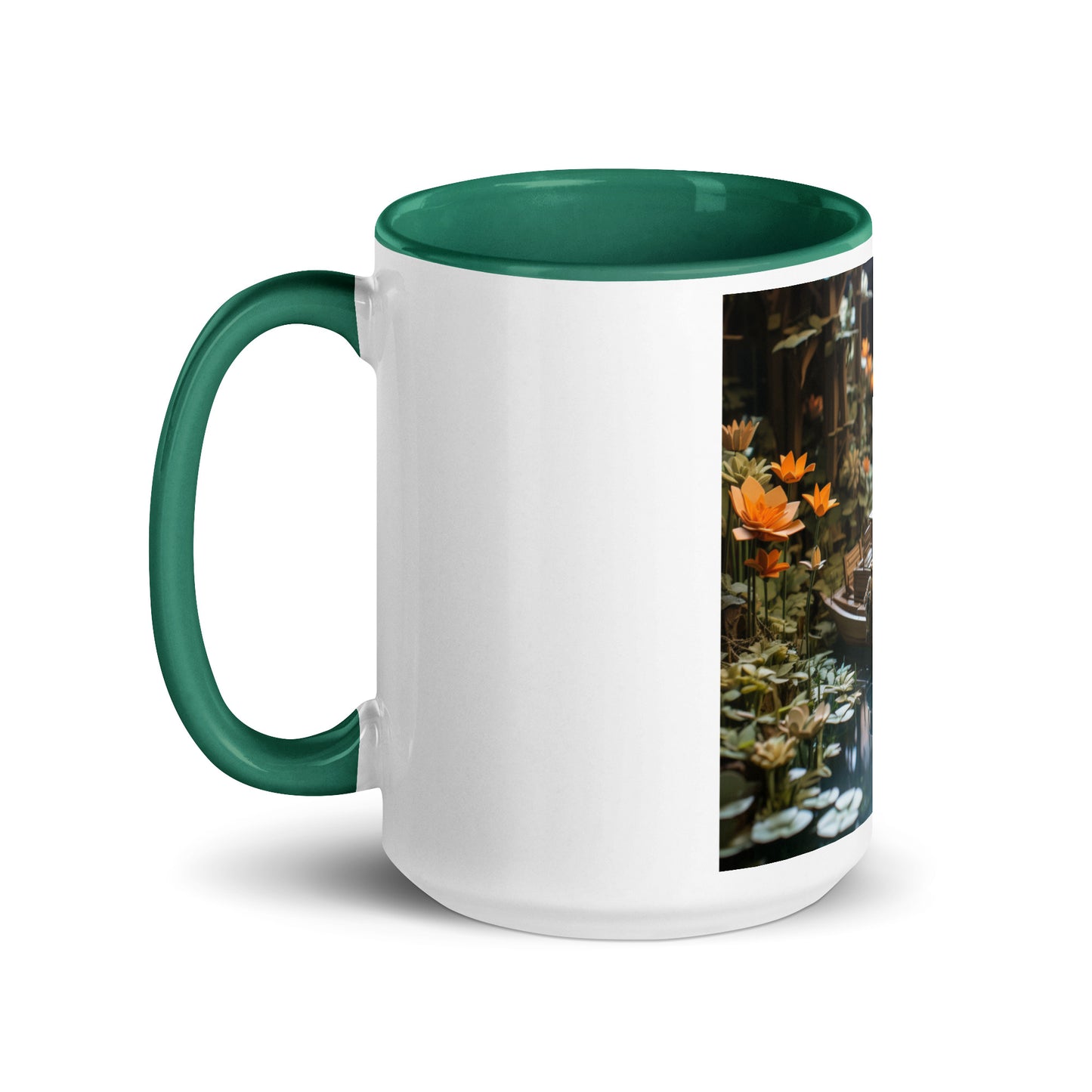 Born On A Bayou Series Print #4 - Mug with Color Inside