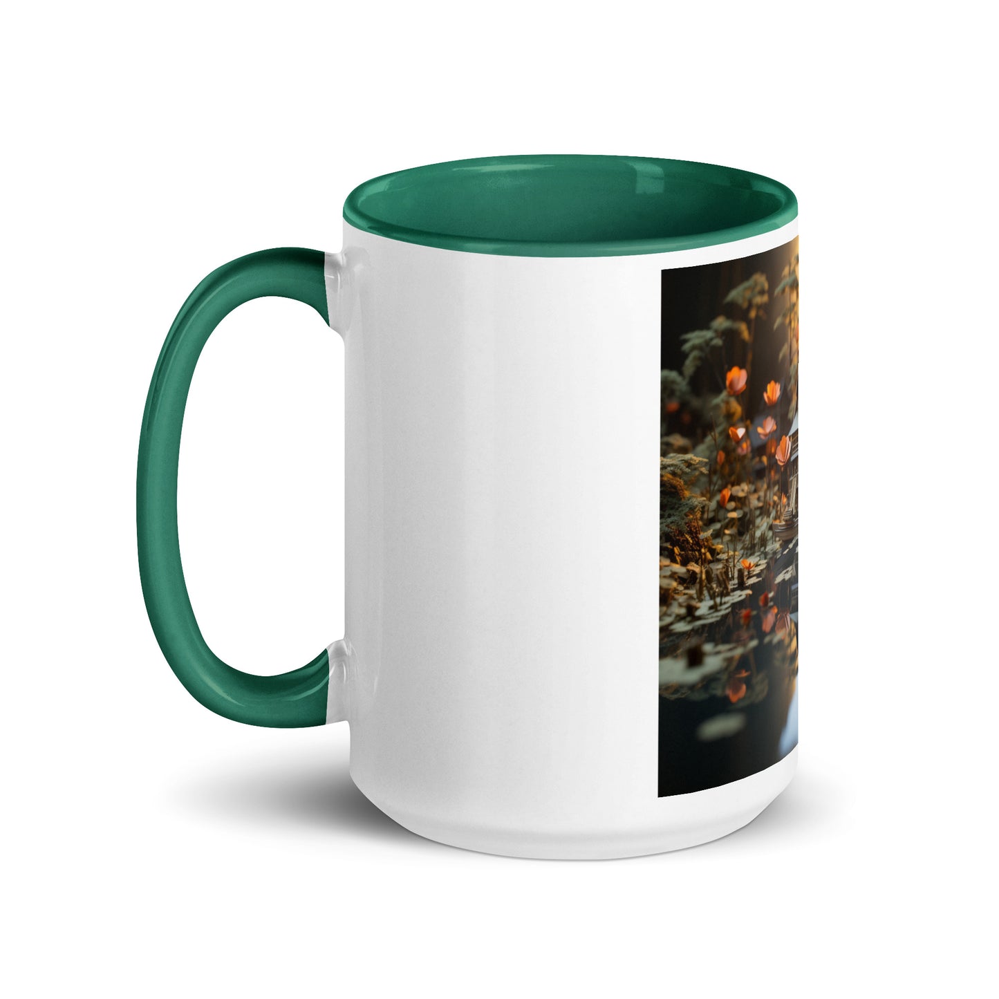 Born On A Bayou Series Print #7 - Mug with Color Inside