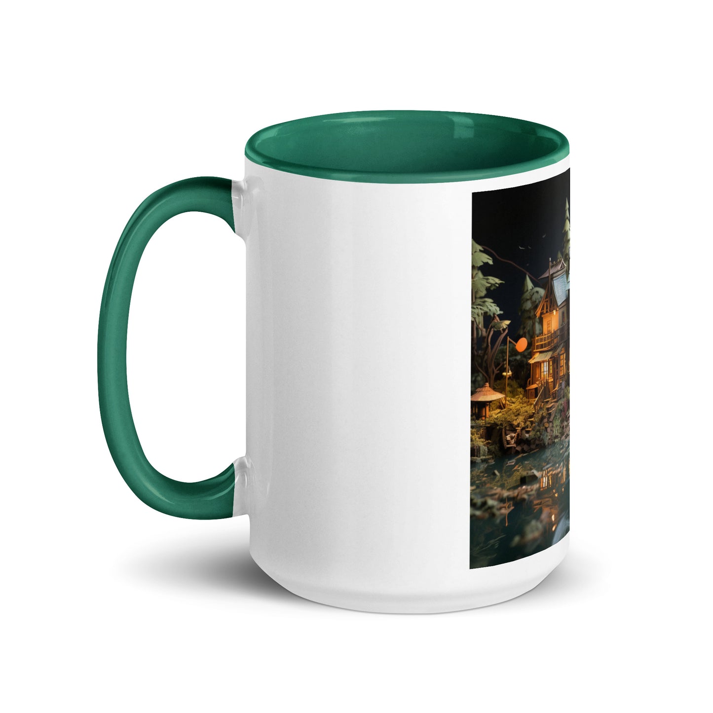 Born On A Bayou Series Print #8 - Mug with Color Inside