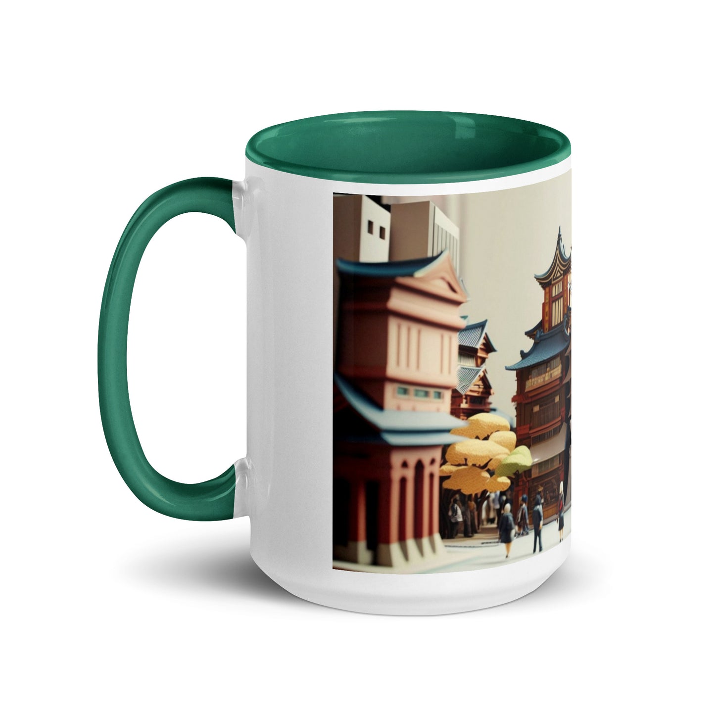 Via The Metropolis Series Print #6 - Mug with Color Inside