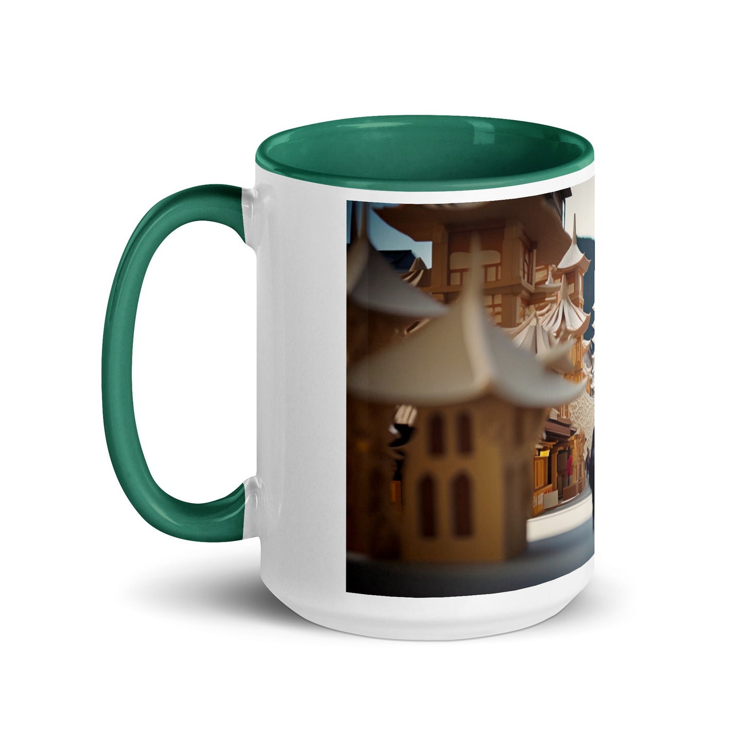 Via The Metropolis Series Print #5 - Mug with Color Inside