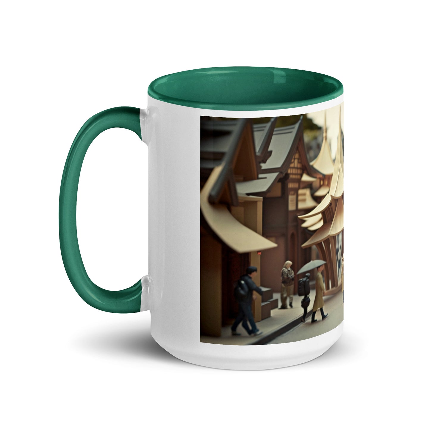 Via The Metropolis Series Print #4 - Mug with Color Inside