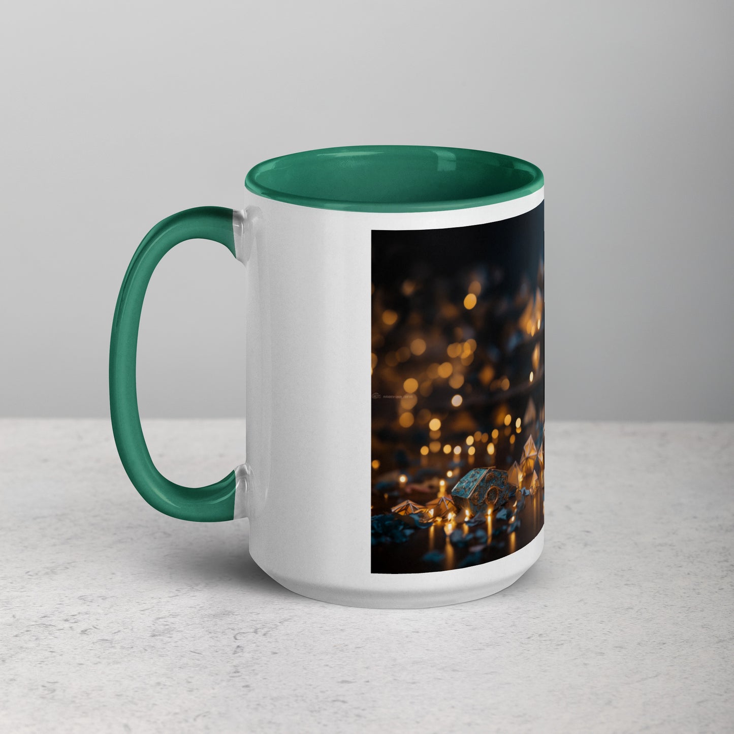 Ascending Buddha Series Print #9 - Mug with Color Inside