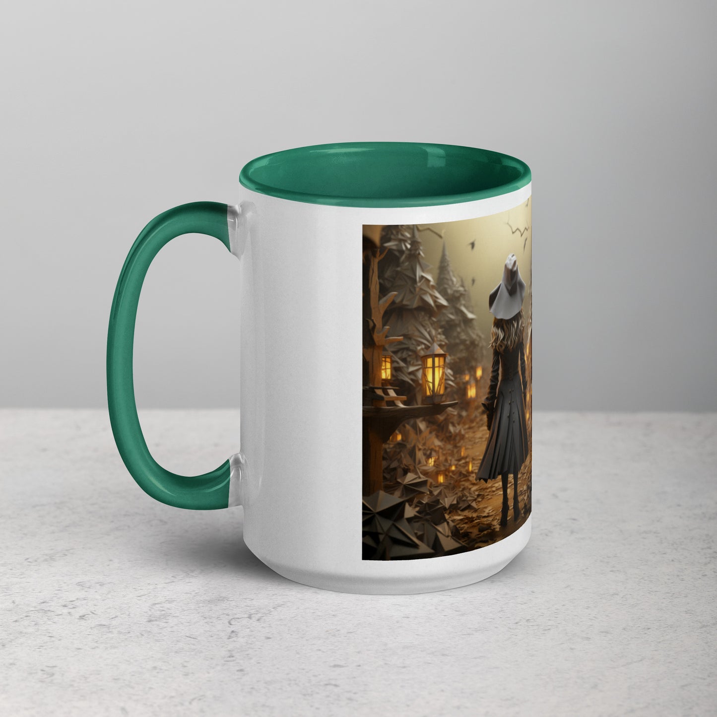 Halloween 2024 Series Print #3 - Mug with Color Inside