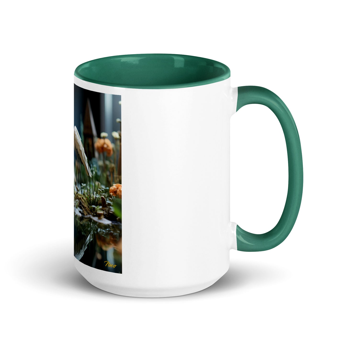 Born On A Bayou Series Print #1 - Mug with Color Inside