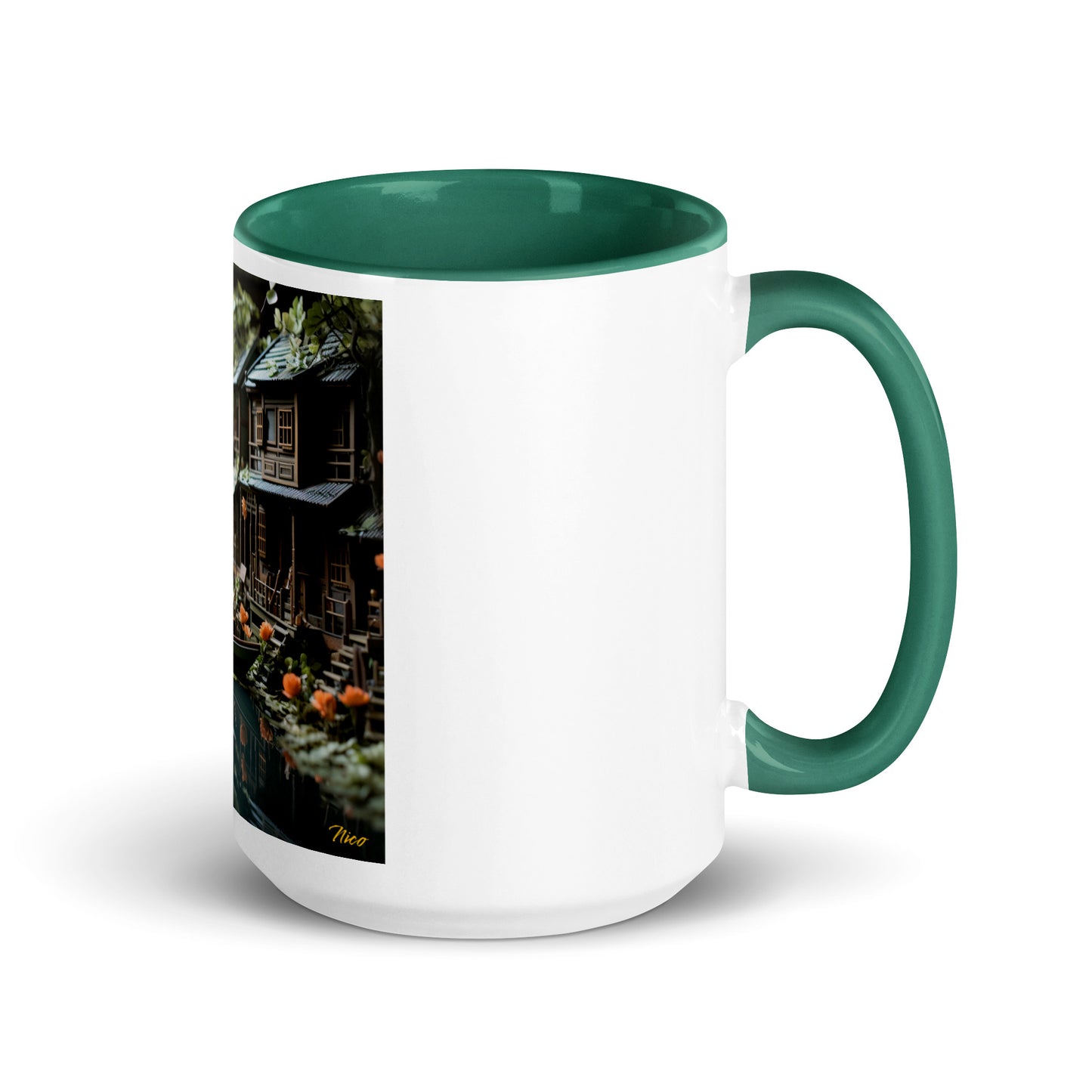 Born On A Bayou Series Print #9 - Mug with Color Inside