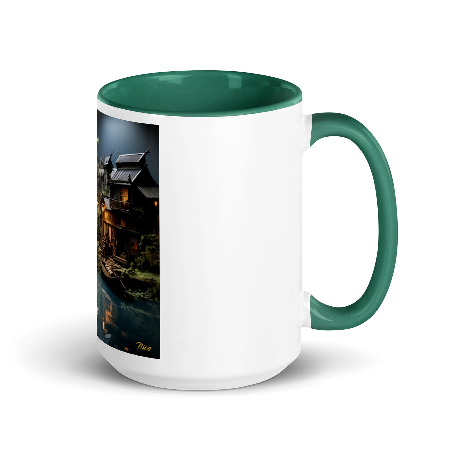 Born On A Bayou Series Print #6 - Mug with Color Inside