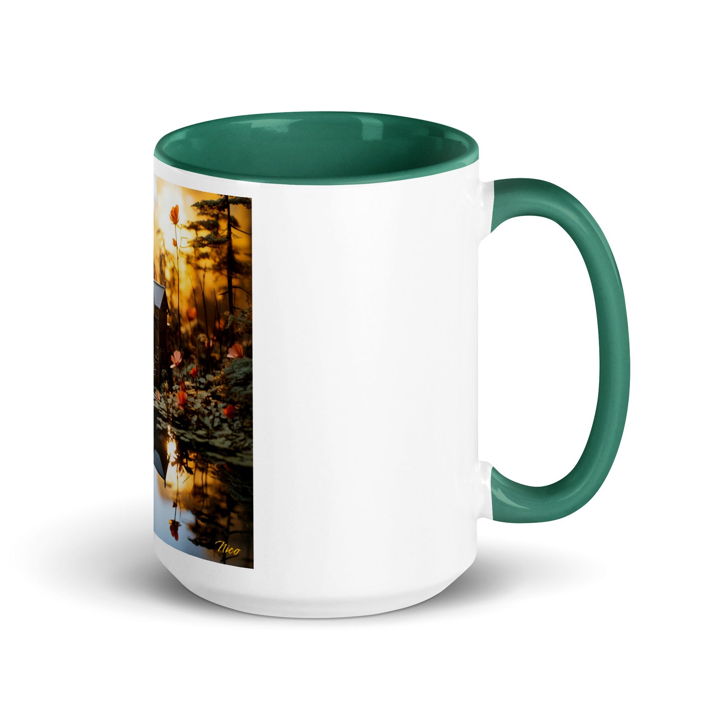 Born On A Bayou Series Print #7 - Mug with Color Inside