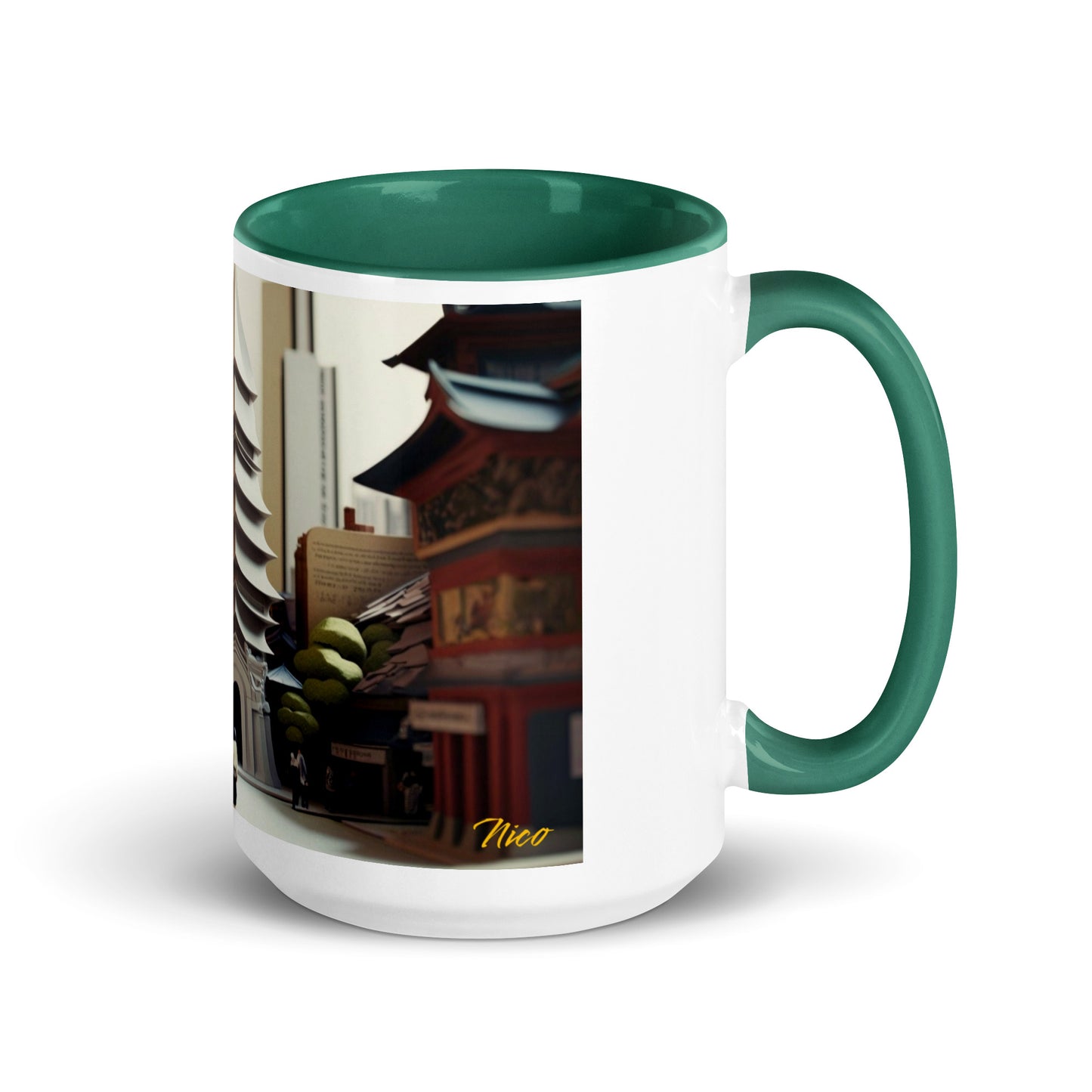 Via The Metropolis Series Print #6 - Mug with Color Inside