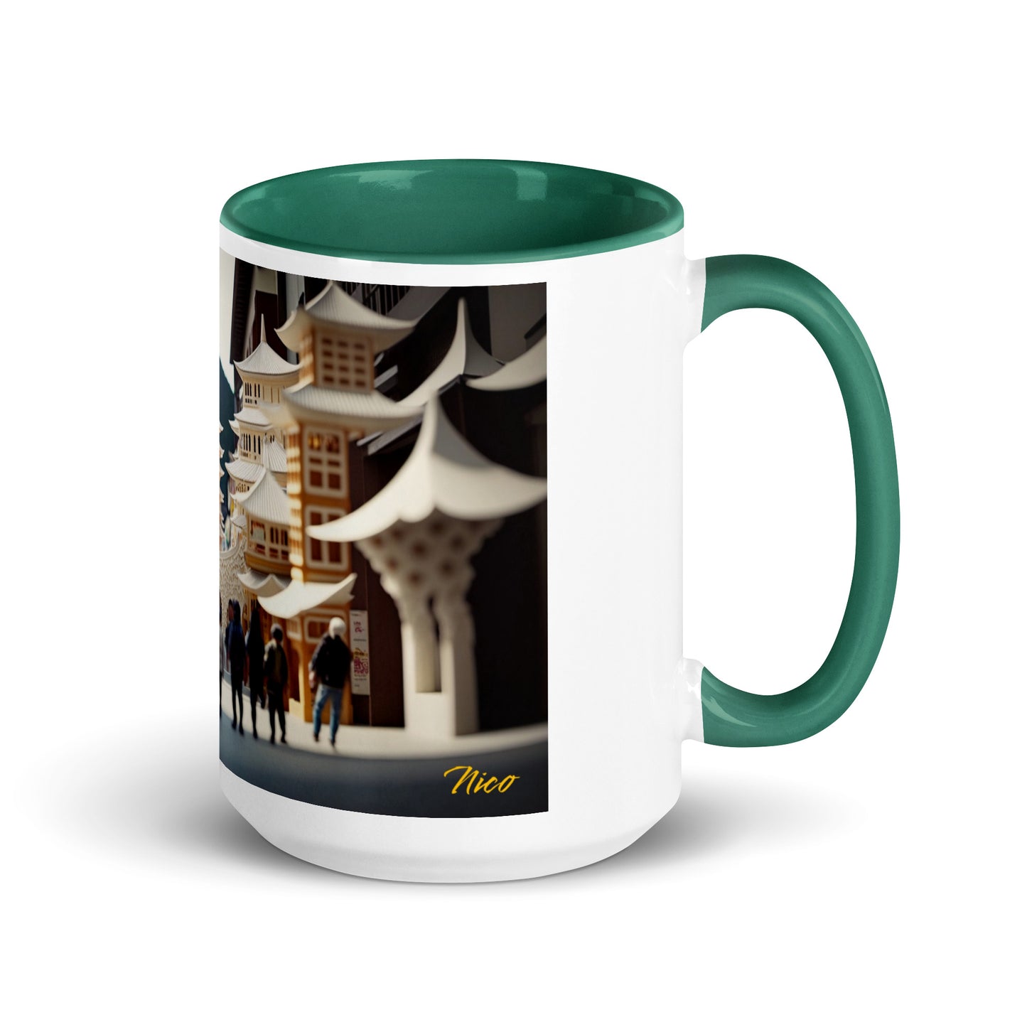 Via The Metropolis Series Print #5 - Mug with Color Inside