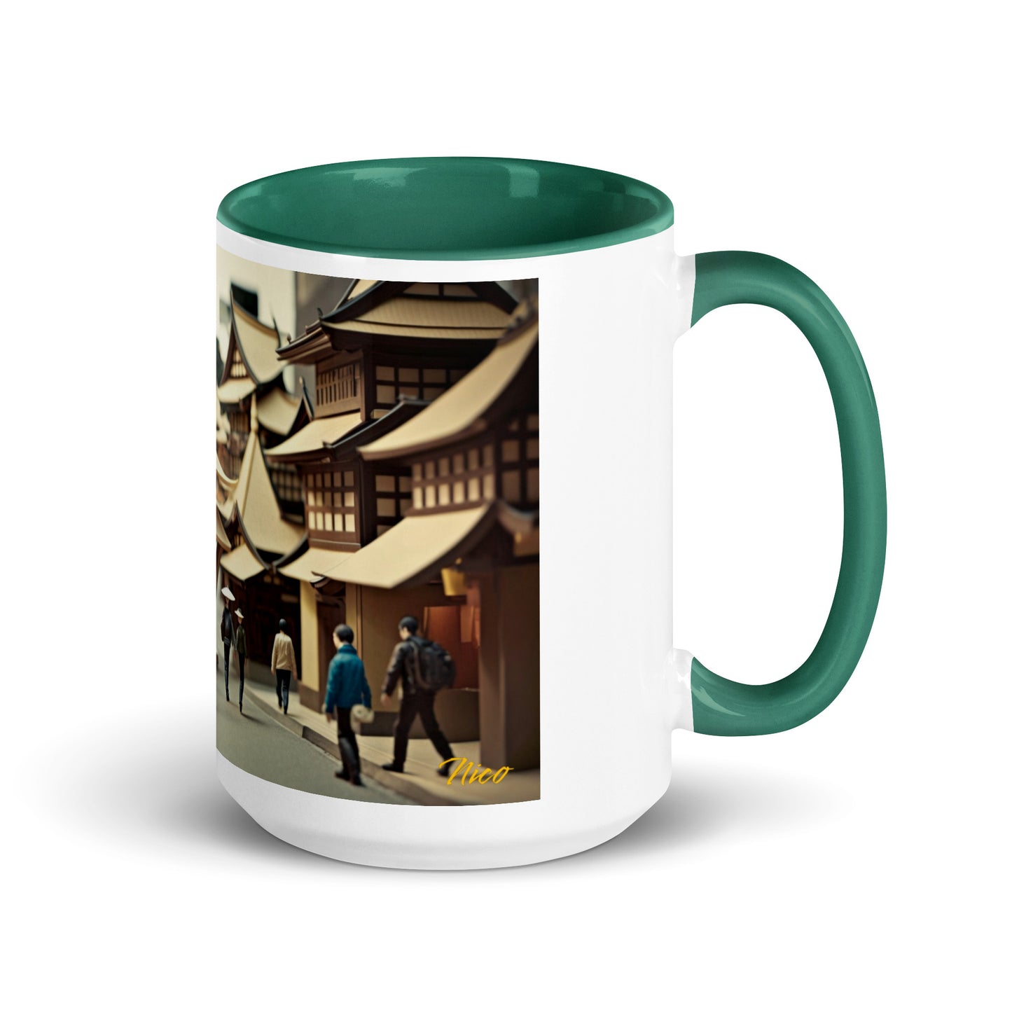 Via The Metropolis Series Print #4 - Mug with Color Inside