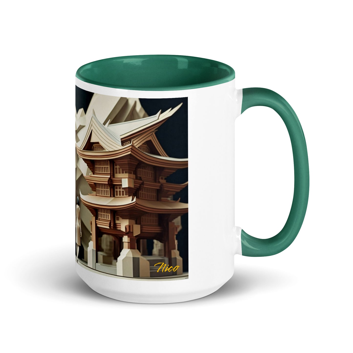 Via The Metropolis Series Print #2 - Mug with Color Inside