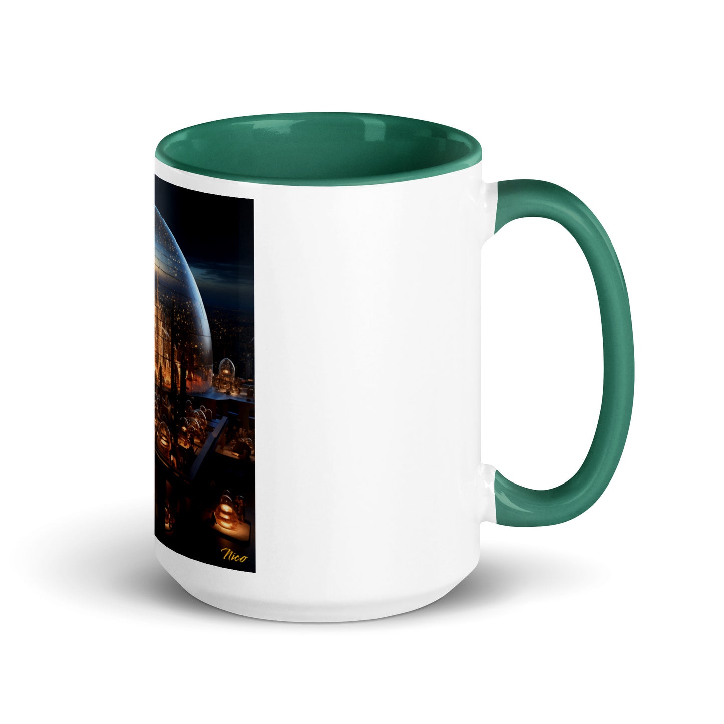 Elons' Dream Series Print #10 - Mug with Color Inside