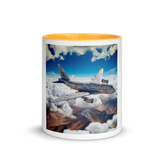 Frequent Flyer Miles Series Print #9 Mug with Color Inside