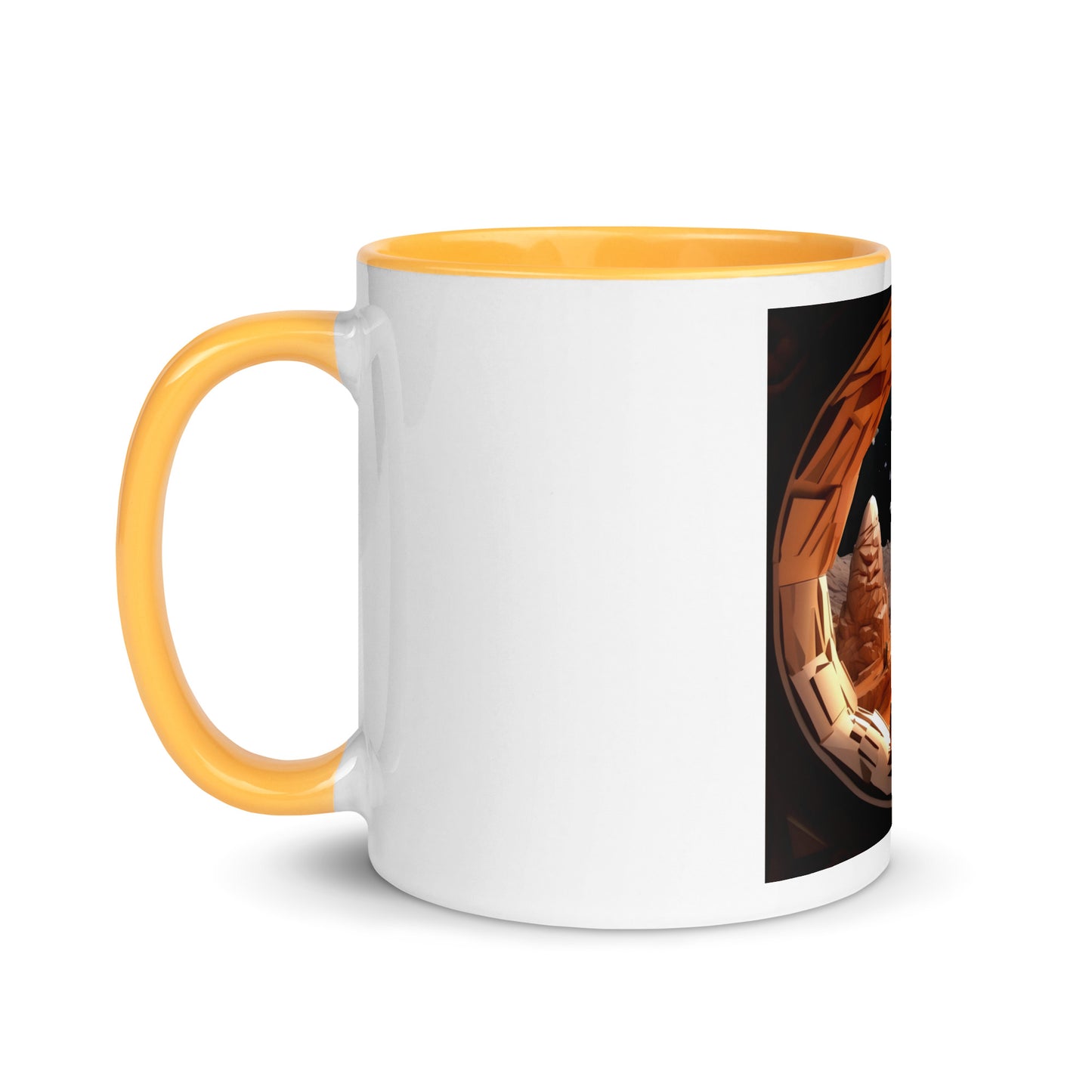 Elon's Dream Series Print #4 Mug with Color Inside