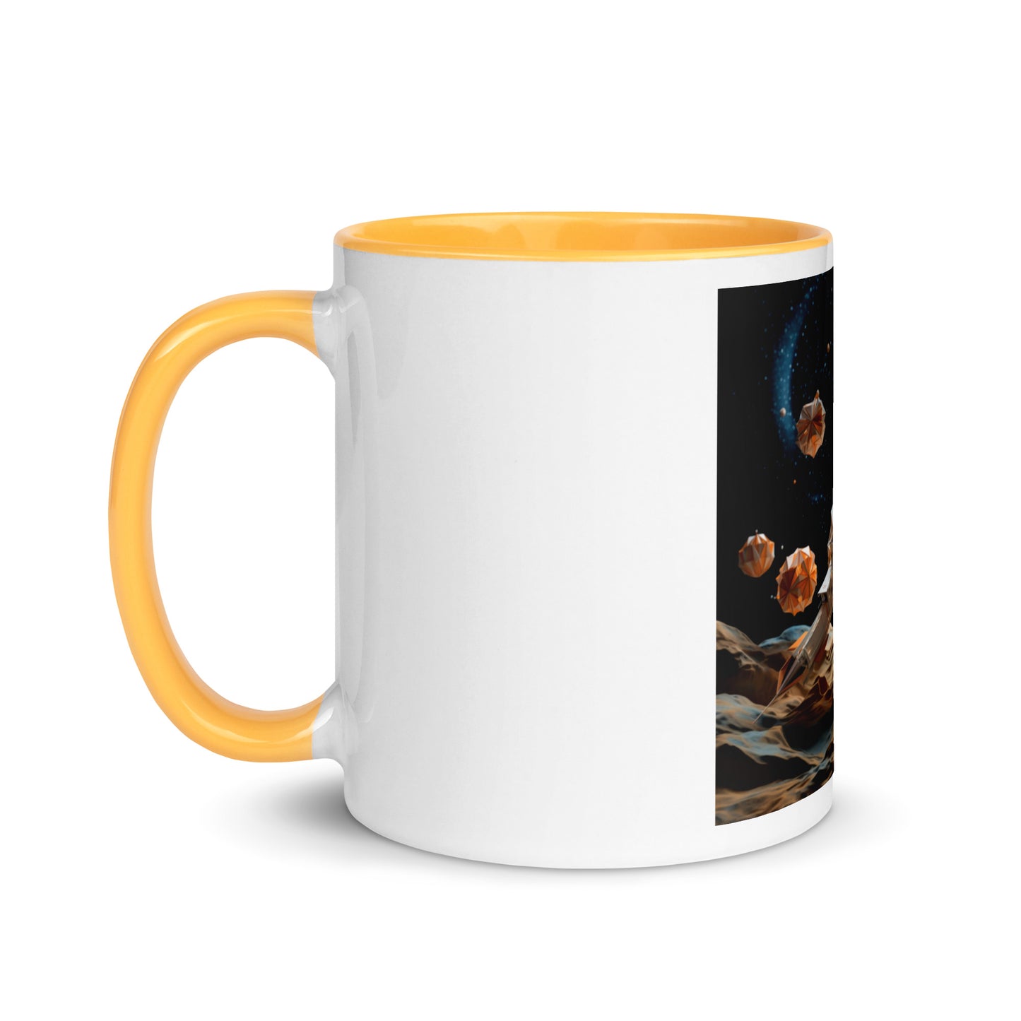 Elons' Dream Series Print #3 Mug with Color Inside