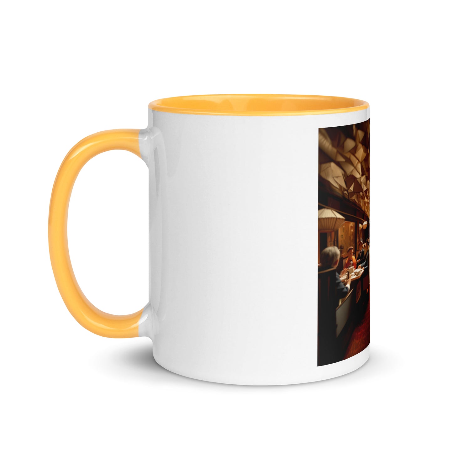 Oriient Express Series Print #2 Mug with Color Inside