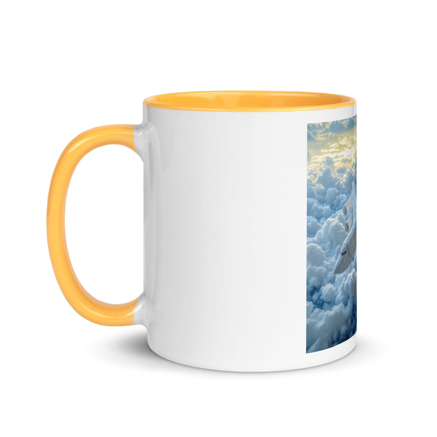 Frequent Flyer Miles Series Print #10 Mug with Color Inside