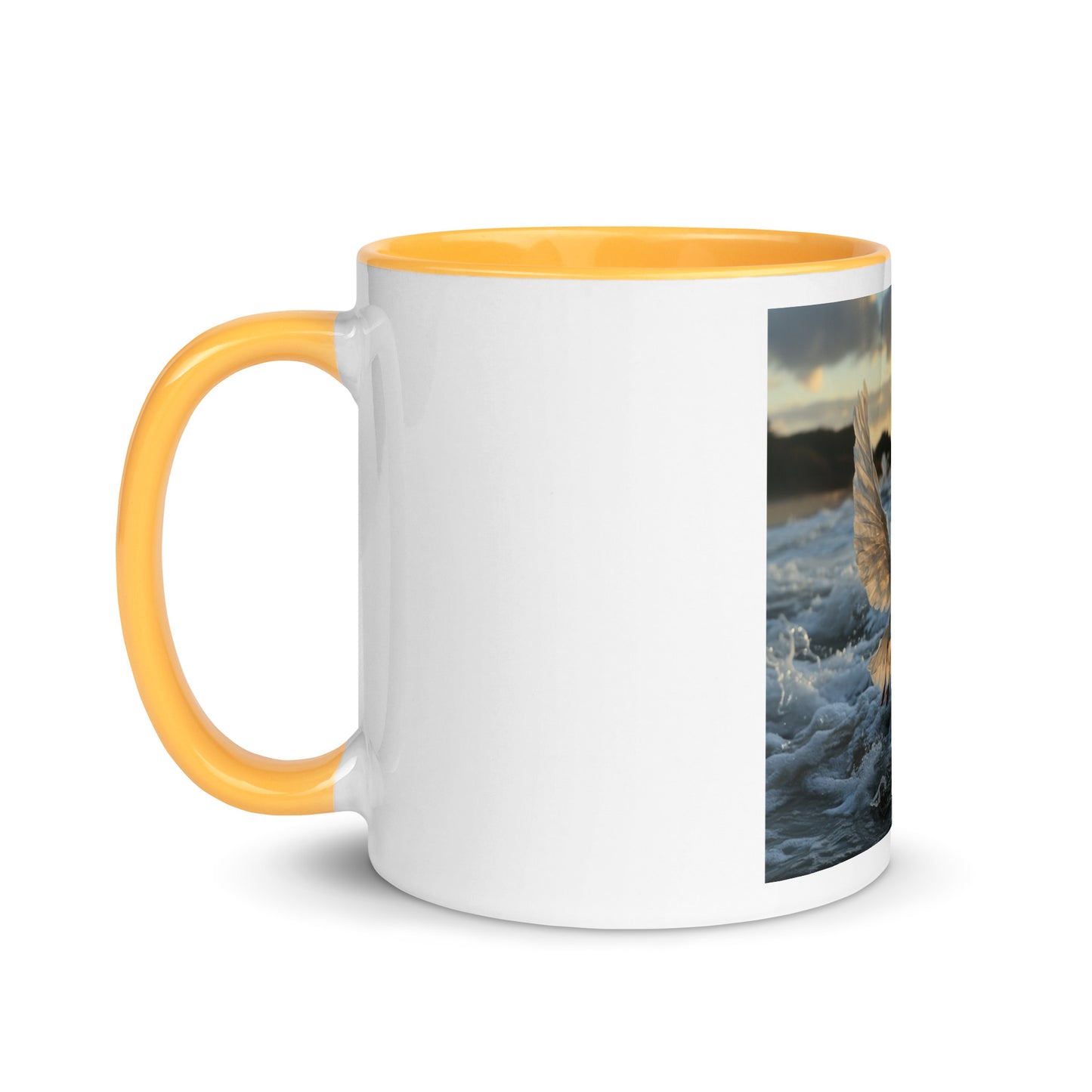 By The Seaside Series Print #10 - Mug with Color Inside