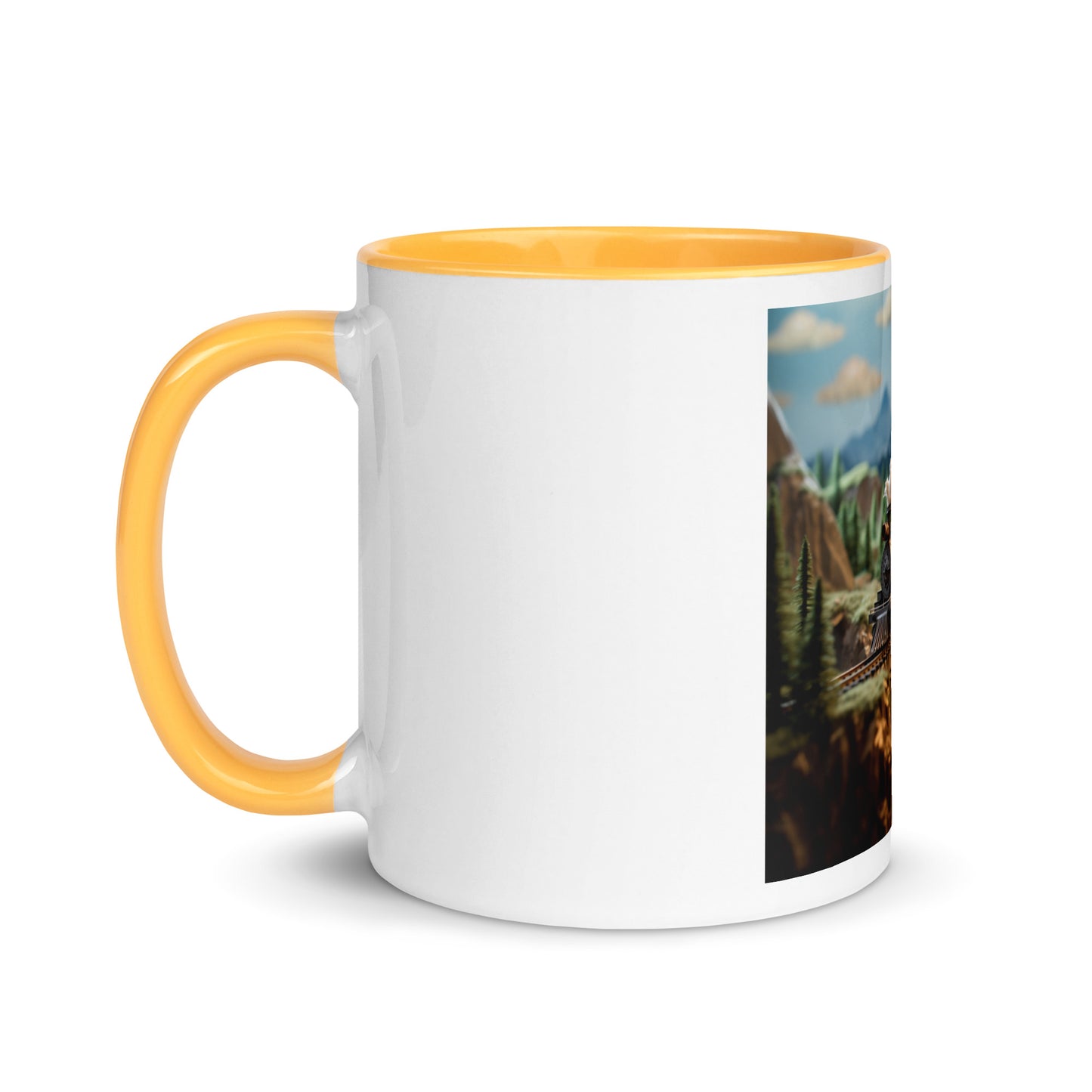 Orient Express Series Print #5 - Mug with Color Inside