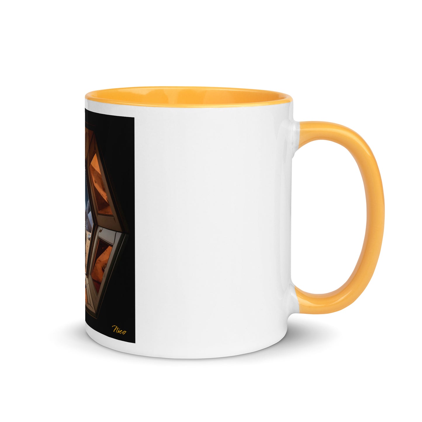 Elons' Dream Series Print #6 Mug with Color Inside