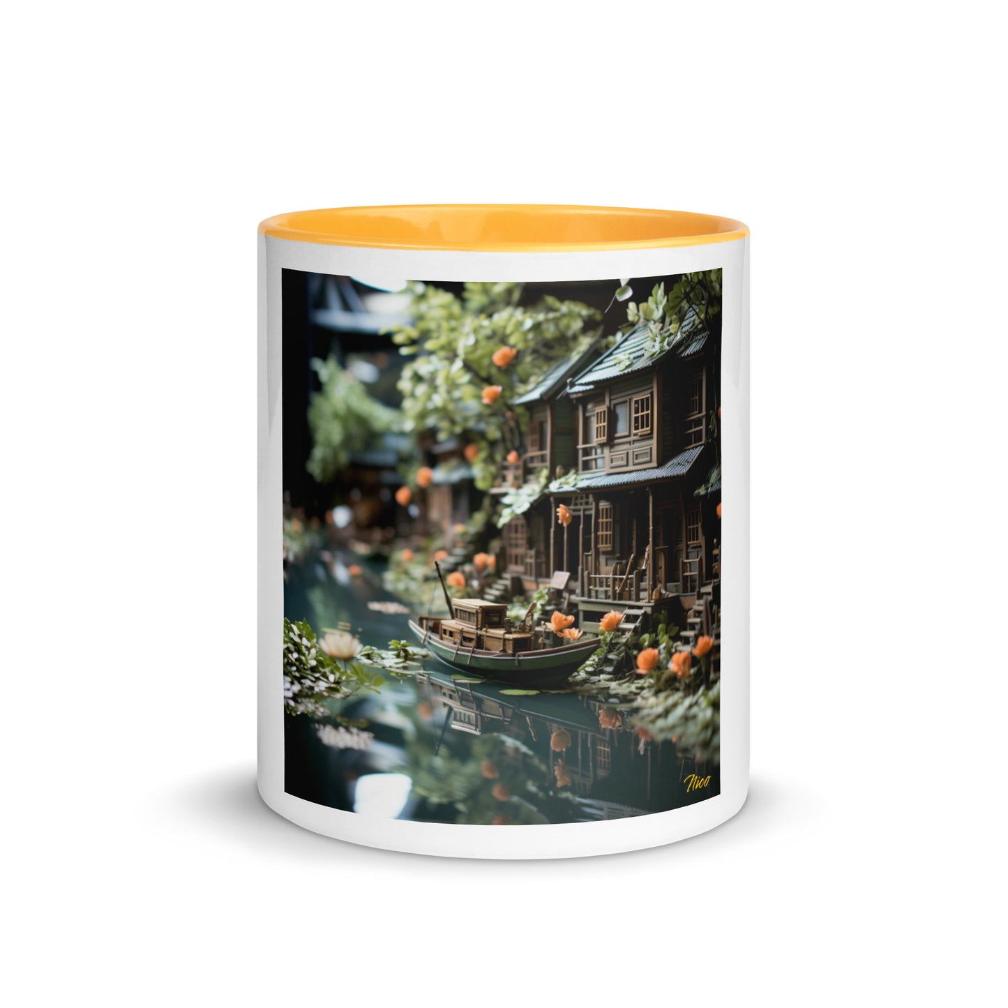 Born On A Bayou Series Print #9 - Mug with Color Inside