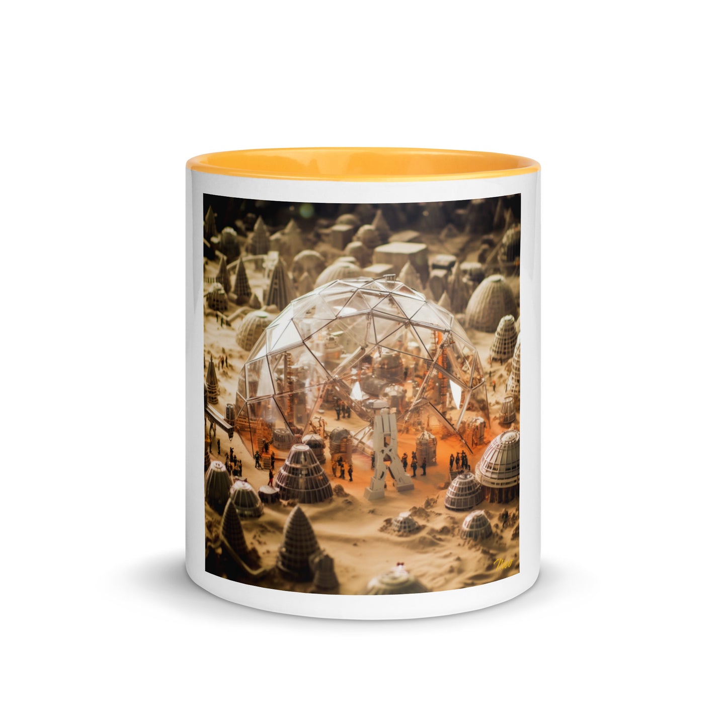 Elons' Dream Series Print #9 - Mug with Color Inside