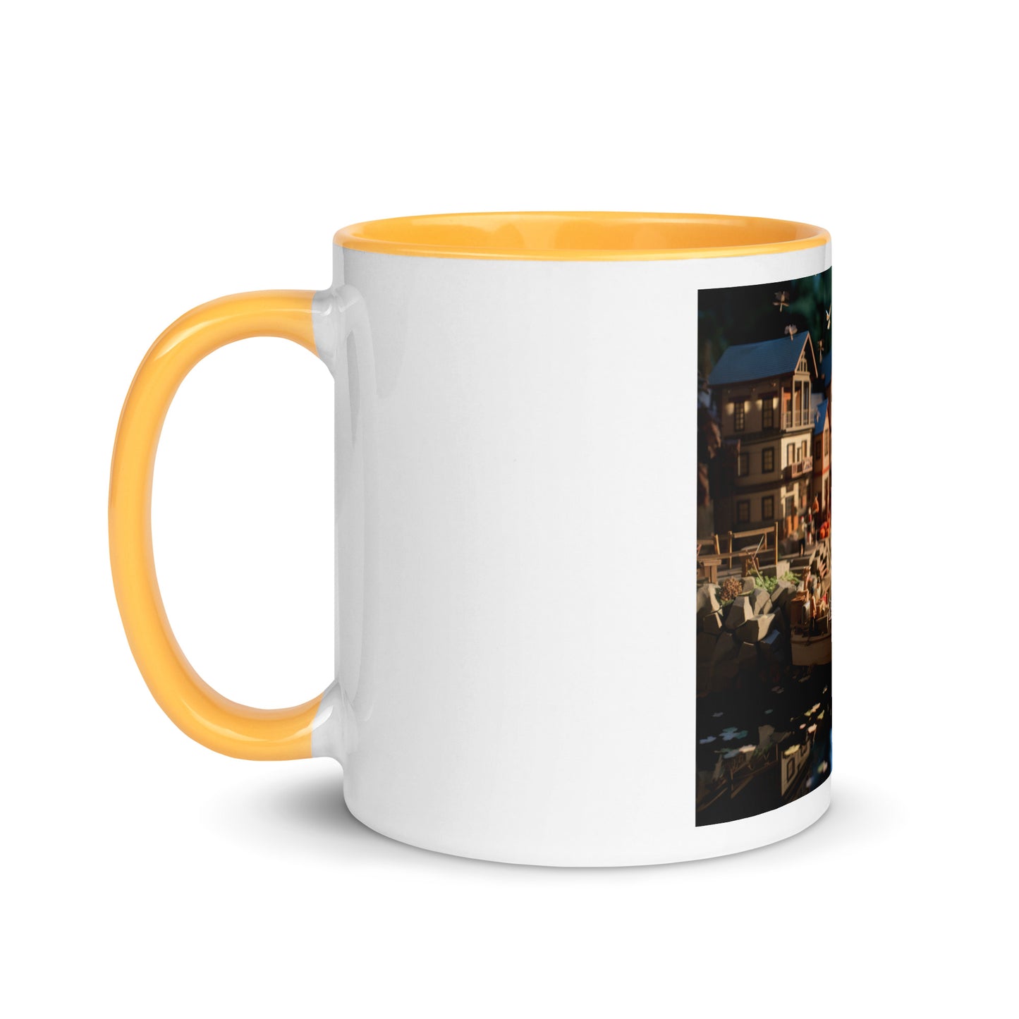 On The Docks By The Bay Series Print #7 - Mug with Color Inside