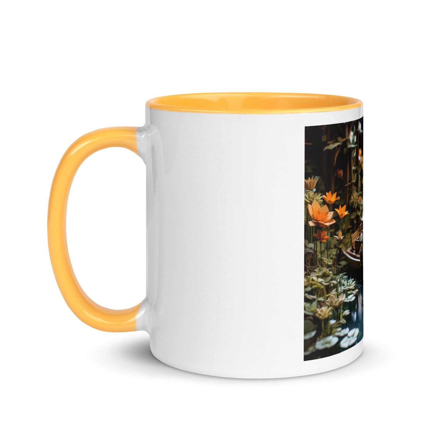 Born On A Bayou Series Print #4 - Mug with Color Inside